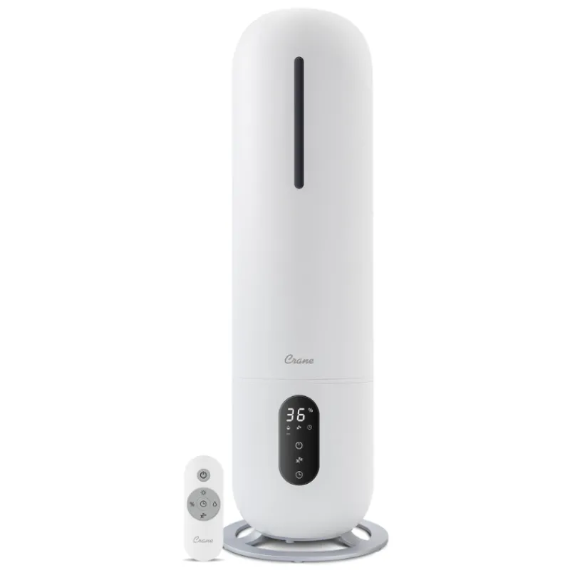 Crane 2 Gallon Ultrasonic Cool Mist Tower Humidifier