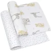 Living Textiles 2 Pack Jersey Swaddle