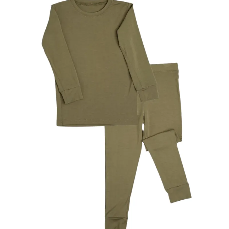 Pip + Phee 2 Piece Long Sleeve Bamboo Set - Solids