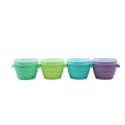 Melii Baby 100% Silicone Snap & Go Pods