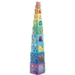 Djeco 10 Stacking Cubes