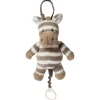 Mary Meyer Baby Afrique Zebra Musical Hanging Toy – 10″