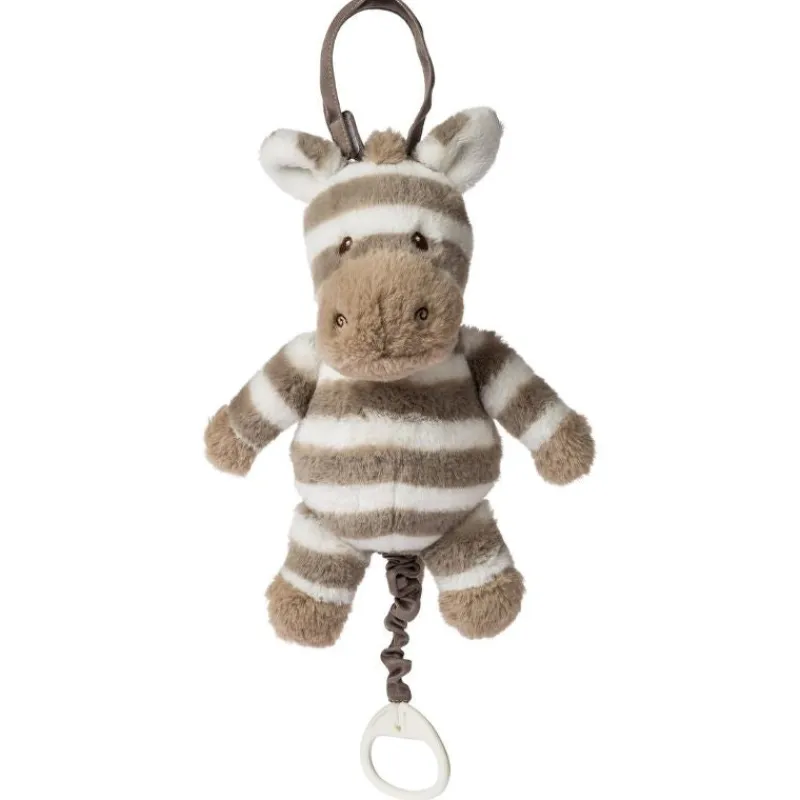 Mary Meyer Baby Afrique Zebra Musical Hanging Toy – 10″