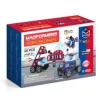 Magformers Amazing Police And Rescue Magnetic Set