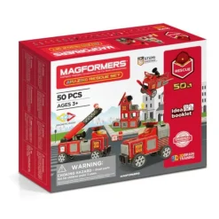 Magformers Amazing Rescue Magnetic Set - 50 Pieces
