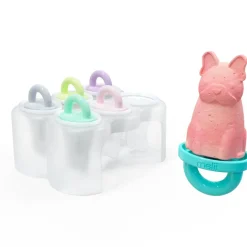 Melii Baby Animal Ice Pops with Tray - 6 Pack