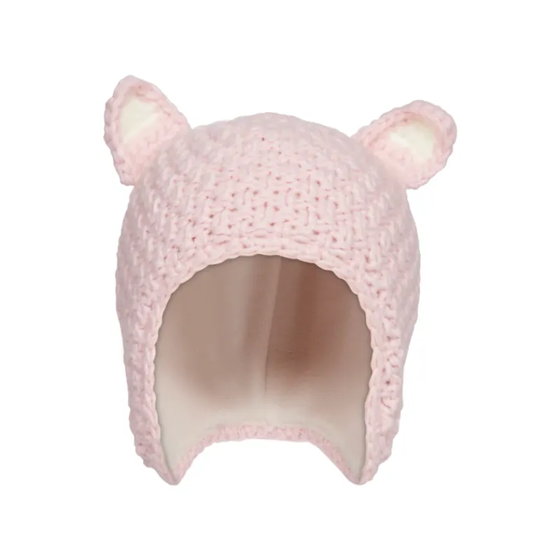 Kombi Animal Infant Hat - Pink