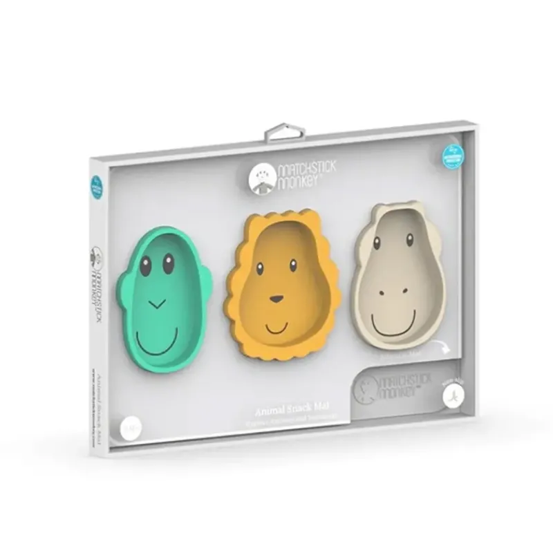 Matchstick Monkey Animal Snack Mat