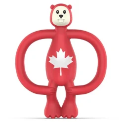 Matchstick Monkey Animal Teether - Benji the Beaver