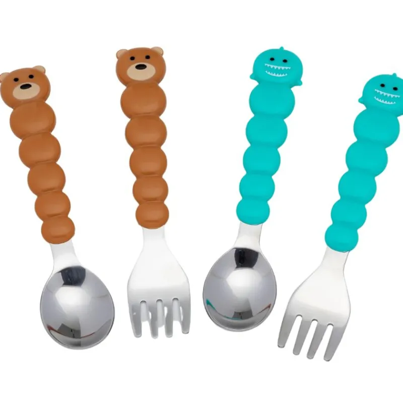 Melii Baby Animal Utensil Set