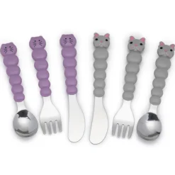 Melii Baby Animal Utensil Set