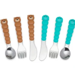 Melii Baby Animal Utensil Set