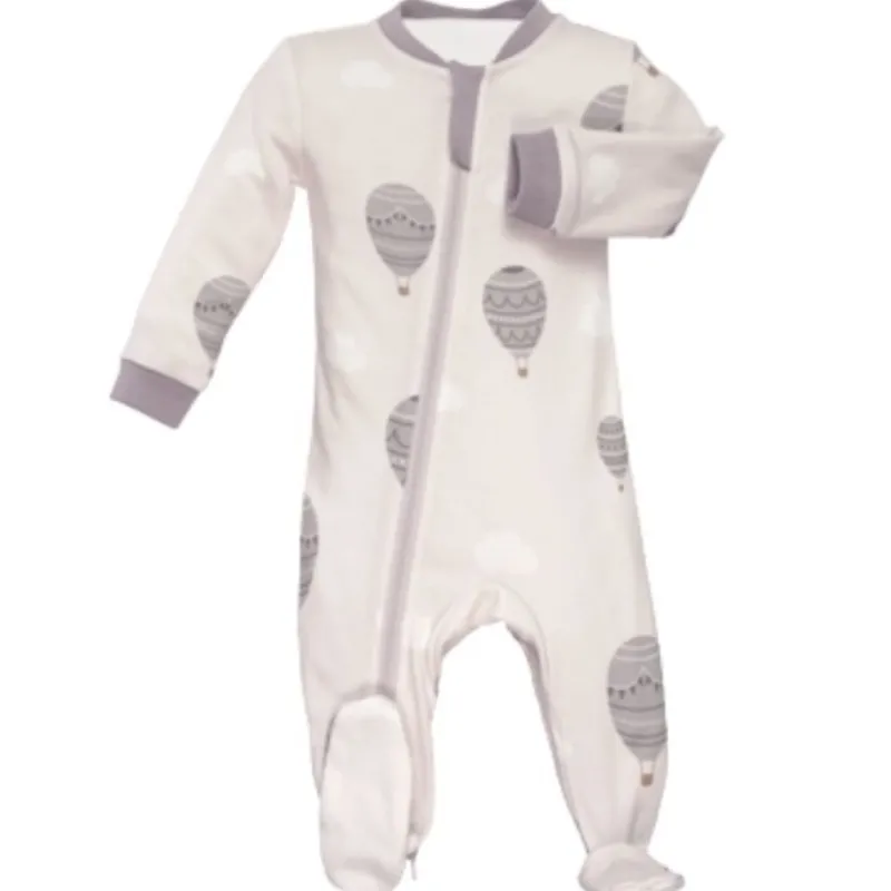 ZippyJamz Assorted Organic Footed Sleepers