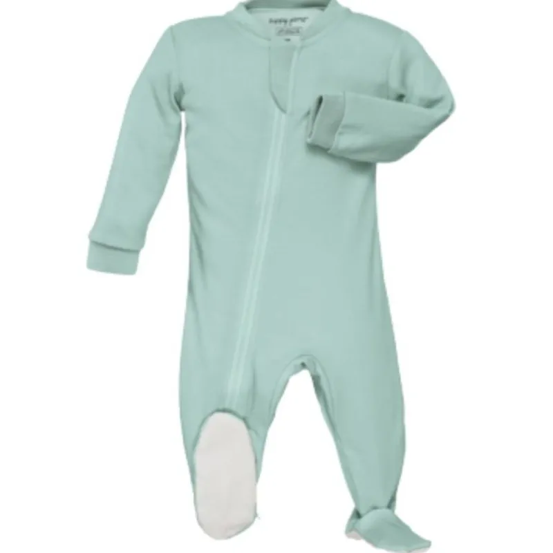 ZippyJamz Assorted Organic Footed Sleepers