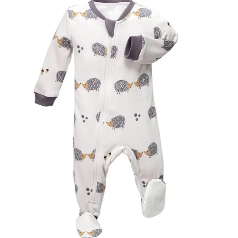 ZippyJamz Assorted Organic Footed Sleepers