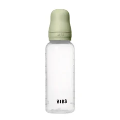BIBS Baby Plastic Bottle Complete Set - Natural Rubber Latex