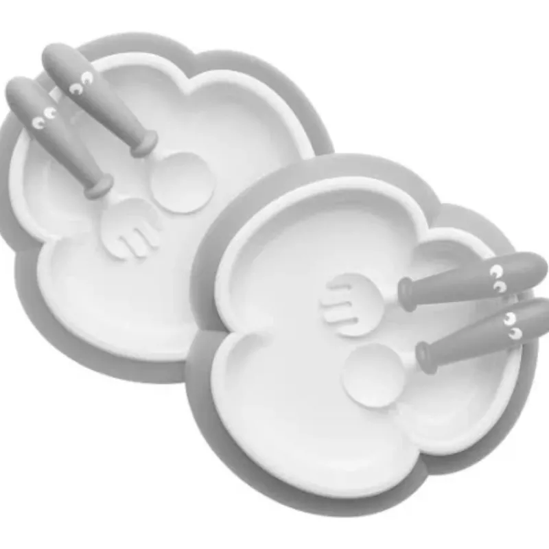 BabyBjorn Baby Plate, Spoon and Fork - 2 sets