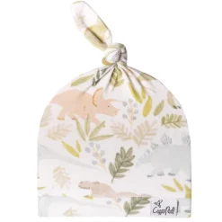Copper Pearl Baby Top Knot Hats