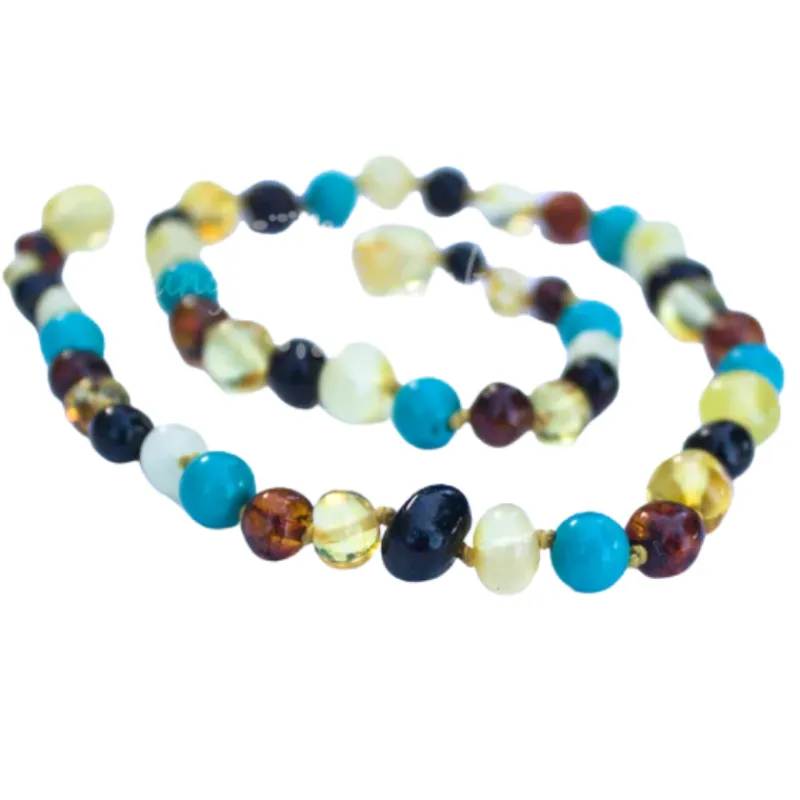 Healing Amber Baltic Amber Teething Bracelets - 5.5 inches