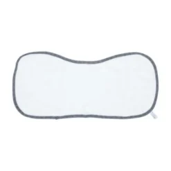 Juddlies Bamboo Burp Cloth - White/Blue