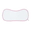 Juddlies Bamboo Burp Cloth - White/Pink