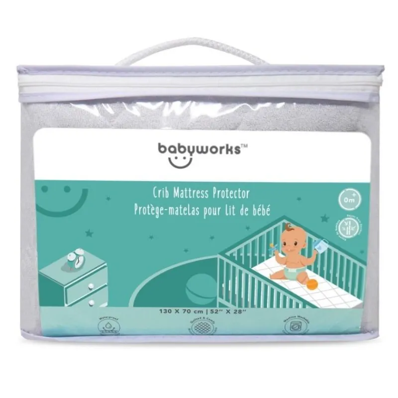 Baby Works Bamboo Crib Mattress Protector