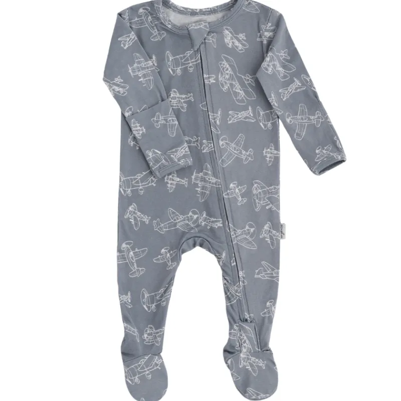 Pip + Phee Bamboo Footed Sleepers - Winter Collection