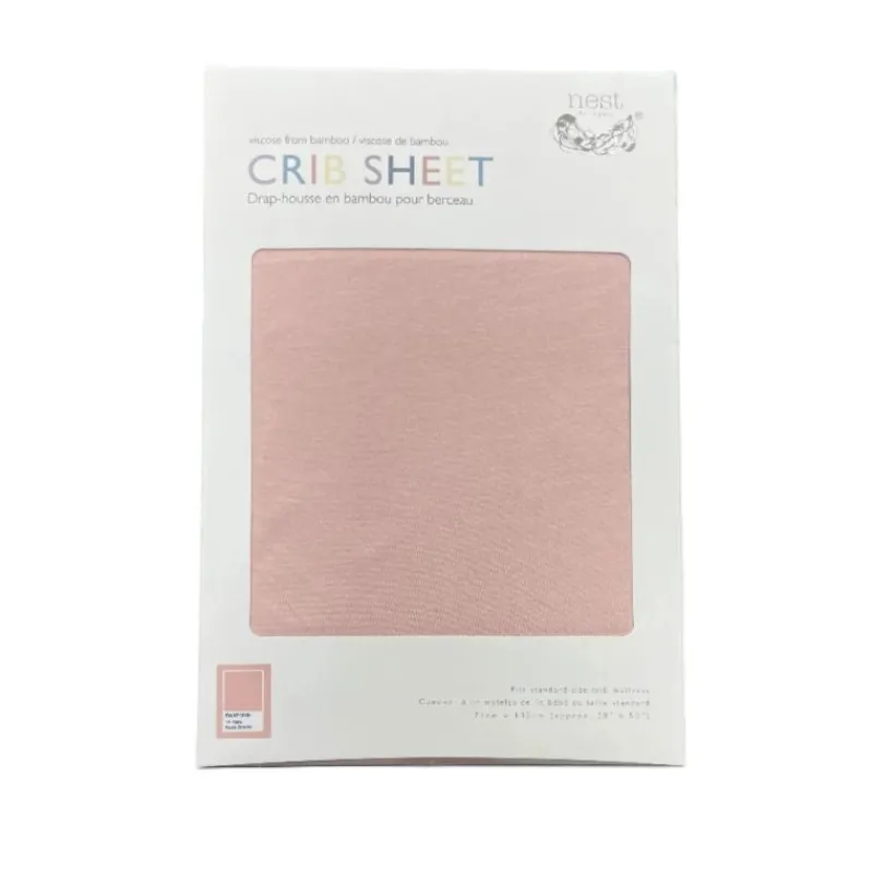 Nest Designs Bamboo Jersey Fitted Crib Sheet