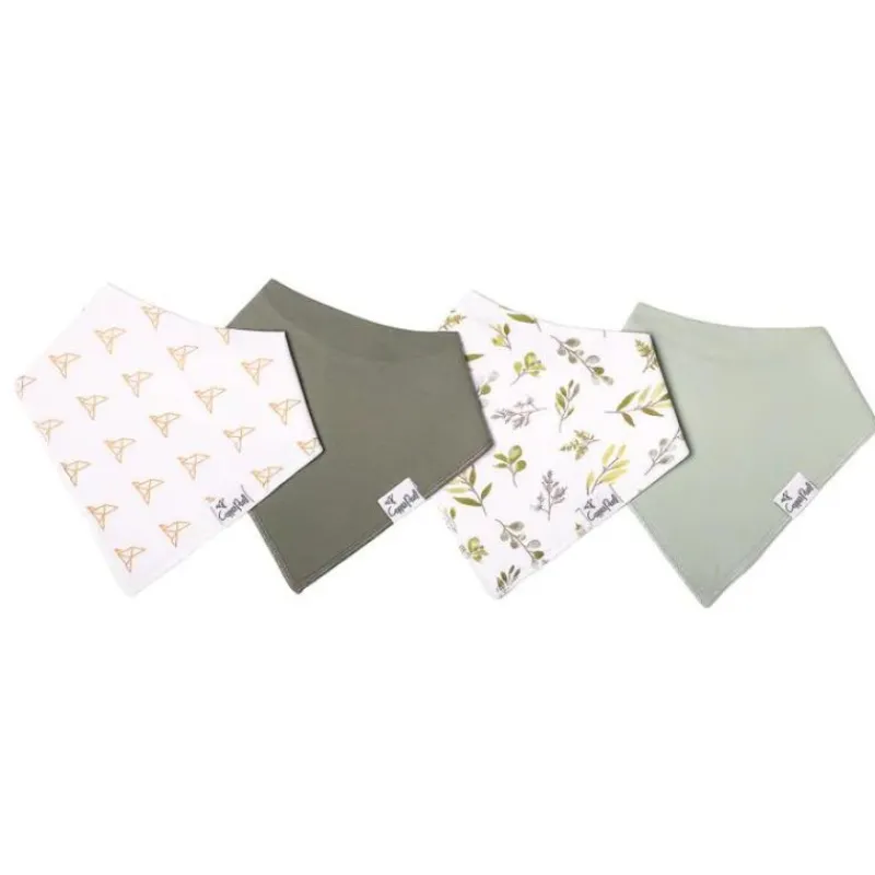 Copper Pearl Bandana Drool Bibs - 4 Pack