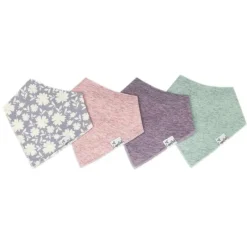 Copper Pearl Bandana Drool Bibs - 4 Pack