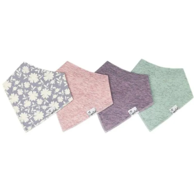 Copper Pearl Bandana Drool Bibs - 4 Pack
