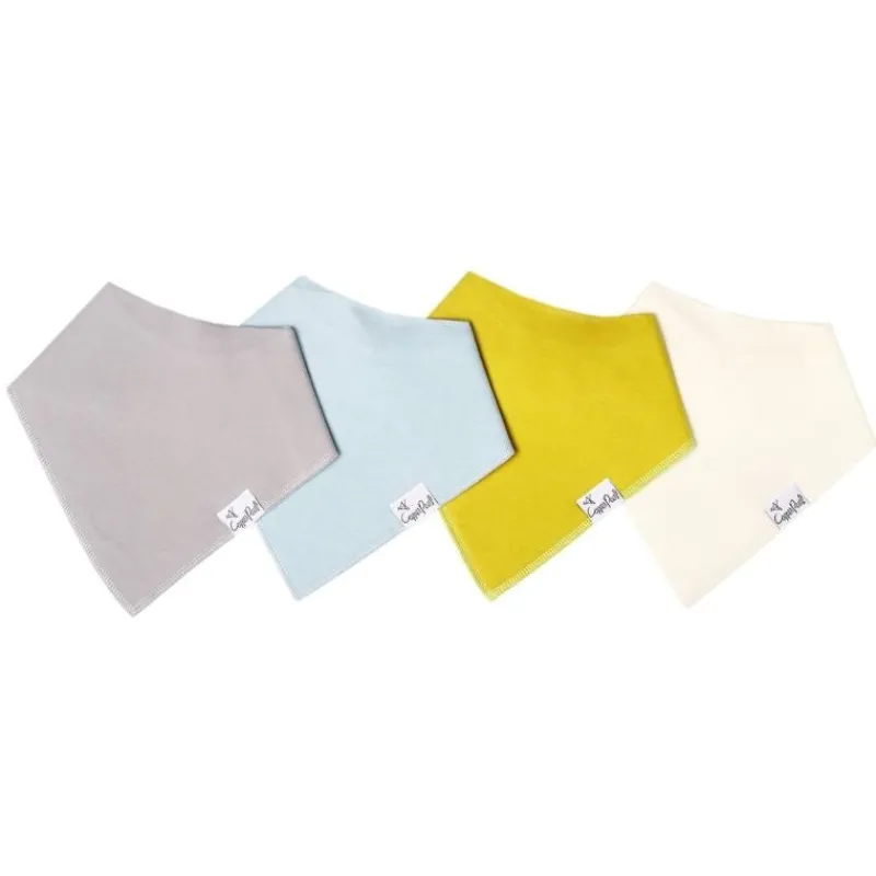 Copper Pearl Bandana Drool Bibs - 4 Pack