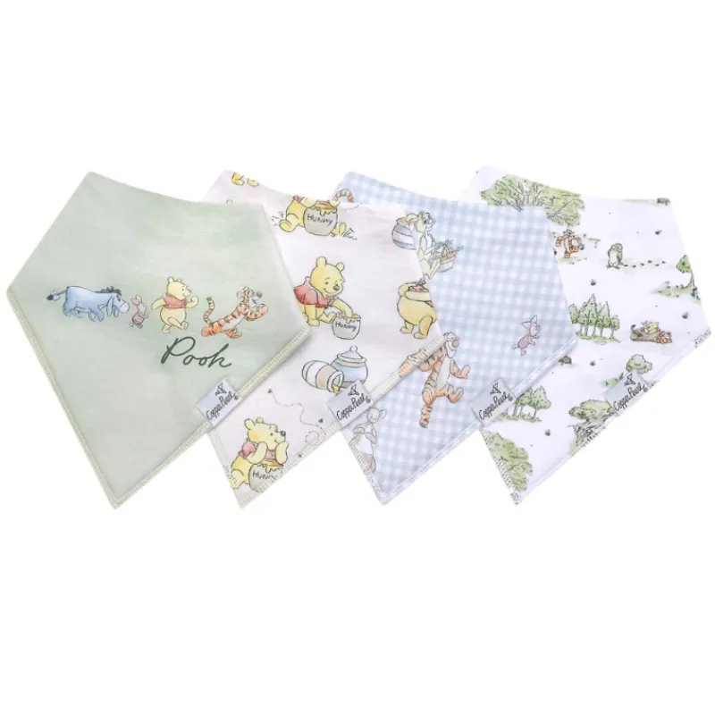 Copper Pearl Bandana Drool Bibs - 4 Pack