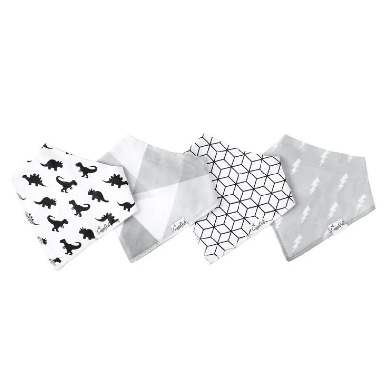 Copper Pearl Bandana Drool Bibs - 4 Pack