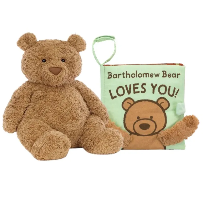Jellycat Bartholomew Bear Loves You Book + Plush Bundle