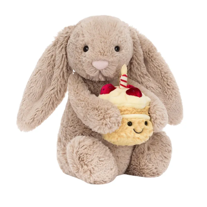 Jellycat Bashful Beige Bunny Birthday
