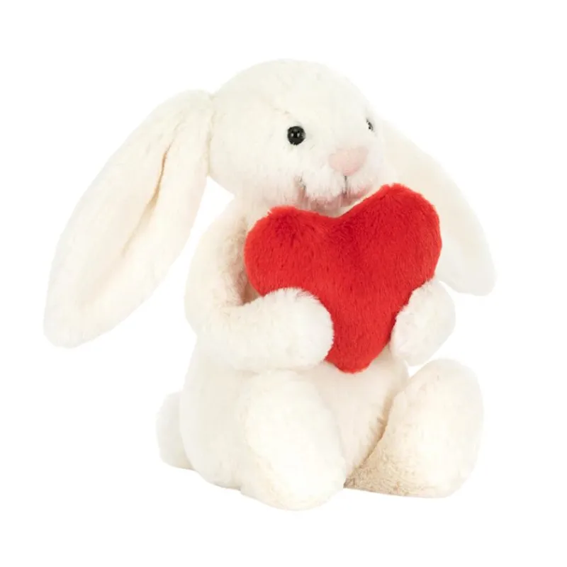 Jellycat Bashful Red Love Heart Bunny