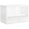 Babyletto Bento 3-in-1 Convertible Storage Crib with Toddler Bed Conversion Kit