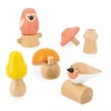 Janod Birds And Mushrooms Screw Toys