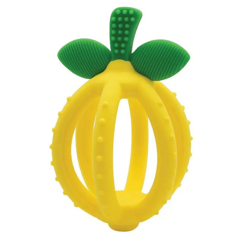 Itzy Ritzy Biter Teething Ball - Lemon Drop