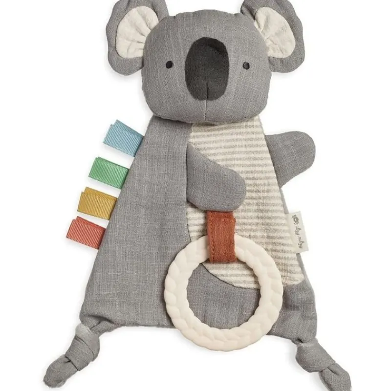 Itzy Ritzy Bitzy Crinkle Sensory Crinkle Toy with Teether