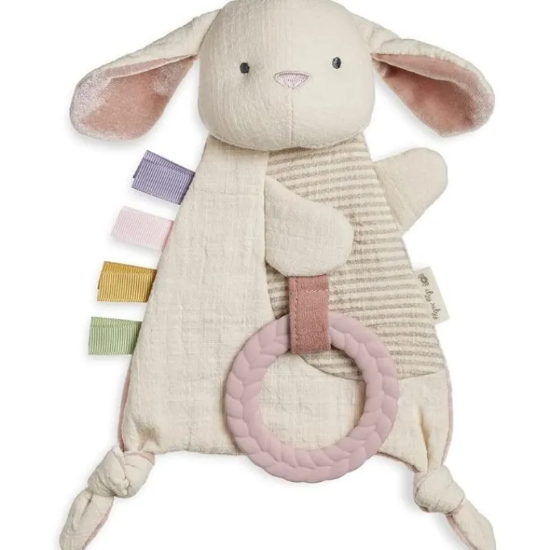 Itzy Ritzy Bitzy Crinkle Sensory Crinkle Toy with Teether