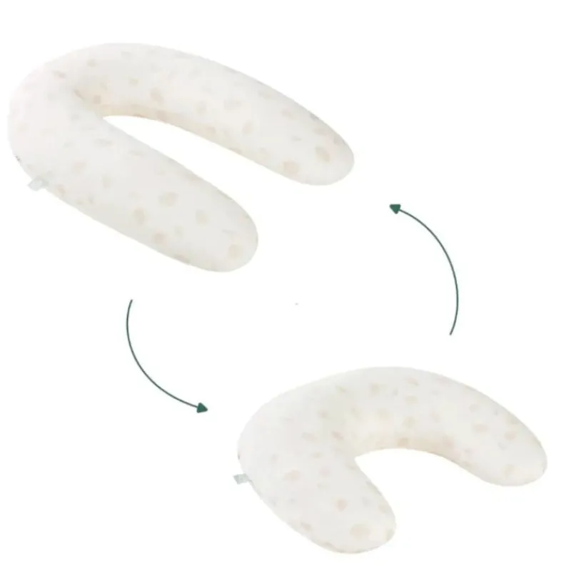 Babymoov B.Love 2-in-1 Pregnancy & Breastfeeding Pillow - Off White Petals