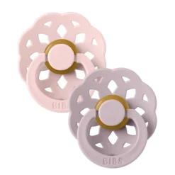BIBS Boheme Natural Rubber Pacifier - 2 Pack