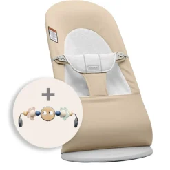 BabyBjorn Bouncer Bundle with Pastel Googly Eye Toy