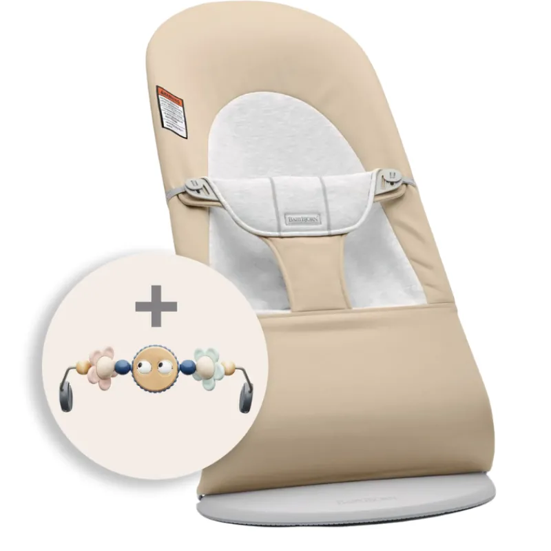 BabyBjorn Bouncer Bundle with Pastel Googly Eye Toy