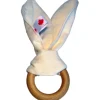 Cosy Care Bunny Ear Maple Teething Ring
