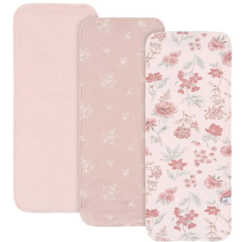 Just Born Burp Cloths - 3 Pack