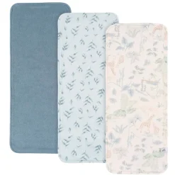 Just Born Burp Cloths - 3 Pack