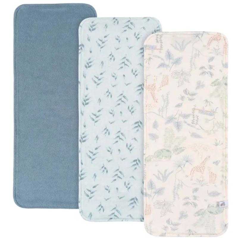 Just Born Burp Cloths - 3 Pack